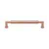 Heritage Brass Cabinet Pull Bauhaus Round Design 152mm CTC Satin Rose Gold Finish