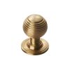 Queen Anne Knob 23mm - Satin Brass