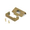 Satin Brass ½" Rebate Kit for Tubular Mortice Latch