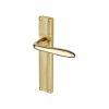 Heritage Brass Sutton Reeded Lever Latch Polished Brass finishUK Design Registration Number 6234524