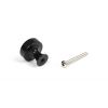 Matt Black Scully Cabinet Knob - 25mm