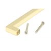 Polished Brass Albers Pull Handle - Medium