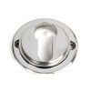 Polished Marine SS (316) Round Euro Escutcheon (Square)