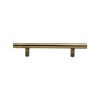 Heritage Brass Cabinet Pull Bar Design 101mm CTC Antique Brass Finish