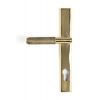 Polished Brass Brompton Slimline Lever Espag. Lock Set