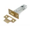 Satin Brass 3" Tubular Mortice Latch