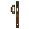 Din Latch Forend & Strike Pack - Antique Brass