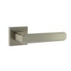 Forme Alila Lever Door Handle on Minimal Square Rose - Satin Nickel