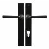 Padstow Flat Black Multipoint Handle (Patio - Unsprung)  - Flat Black