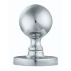 Victorian Ball Mortice Knob - Polished Chrome