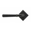 Black Hammered Newbury Lever on Rose Set (Square Rose)