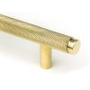 Polished Brass Full Brompton Pull Handle - Small