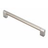 Salano Handle 224mm - Satin Nickel/Polished Chrome