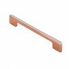 Harris Pull Handle - Copper/White