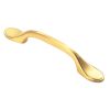 Shaker Style Handle 76mm - Satin Brass