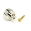 Polished Nickel Kelso Cabinet Knob - 25mm (No Rose)