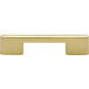 Heritage Brass Cabinet Pull Victorian Design 96mm CTC Polished Brass finish