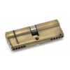 Aged Brass 40/40 5pin Euro Cylinder KA