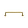 Heritage Brass Cabinet Pull Wire Design with 16mm Rose 96mm CTC Satin Brass Finish