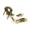 Aged Brass 50mm Euro Door Pull (Back to Back fixings)