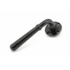 Black Hammered Newbury Lever on Rose Set (Plain Rose) - Unsprung