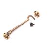 Silent Cabin Hook 12" - 300mm Antique Brass