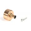 Polished Bronze Kelso Cabinet Knob - 32mm (No rose)