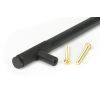 Matt Black Half Brompton Pull Handle - Large