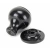 Black Regency Mortice/Rim Knob Set