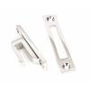 Polished Nickel Locking Reeded Fastener