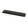 Matt Black 250mm Plain Rectangular Pull