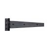 Black Iron Rustic Strap Hinge 12" (pair)