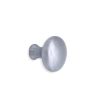 Mushroom 32mm Cupboard Knob Satin Chrome