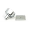 Satin Chrome Kelso Cabinet Knob - 32mm (Square)