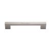 Heritage Brass Cabinet Pull Metro Design 160mm CTC Satin Nickel Finish