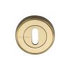 Heritage Brass Key Escutcheon Satin Brass finish