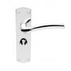 Serozzetta Cuatro Lever On Wc Backplate - Polished Chrome