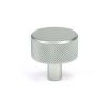 Satin Chrome Brompton Cabinet Knob - 32mm (No rose)