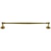 Heritage Brass Cabinet Pull Colonial Design 254mm CTC Polished Brass Finish