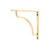 Aged Brass Abingdon Shelf Bracket (150mm x 150mm)