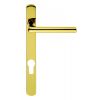 Serozzetta Rosa Lever On Narrow Plate  - Stainless Brass