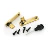 Aged Brass Night-Vent Locking Brompton Fastener