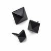 Black Pyramid Door Stud - Medium