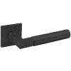 Tupai Exclusivo 5S Line Covas Lever Door Handle on 5mm Slimline Square Rose - Raw Brass