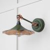 Smooth Copper Flora Wall Light in Heath