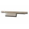 Rutland TS.FIRETRAK Cam Action Electromagnetic Hold Open Slide Rail Closer, Satin Nickel Plate