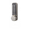 Borg BL2521 SS ECP - Easicode Pro Hex Knob - Back To Back Keypads, 60mm Tubular Latch, Stainless Steel Finish