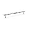 Alexander & Wilks - Crispin Knurled T-bar Cupboard Pull Handle - Polished Chrome - 224mm