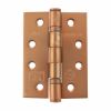 Atlantic Ball Bearing Hinges Grade 13 Fire Rated 4" x 3" x 3mm - Urban Satin Copper (Pair)