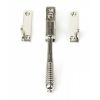 Polished Nickel Night-Vent Locking Reeded Fastener